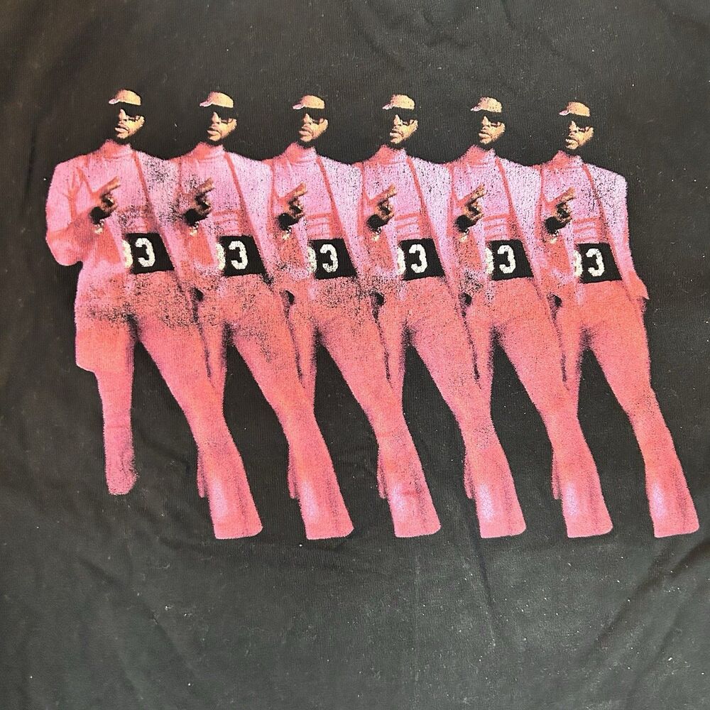 Usher Vegas 2021 Shirt XL Residency Tour Black Graphic Tee Merch - Picture 3 of 6